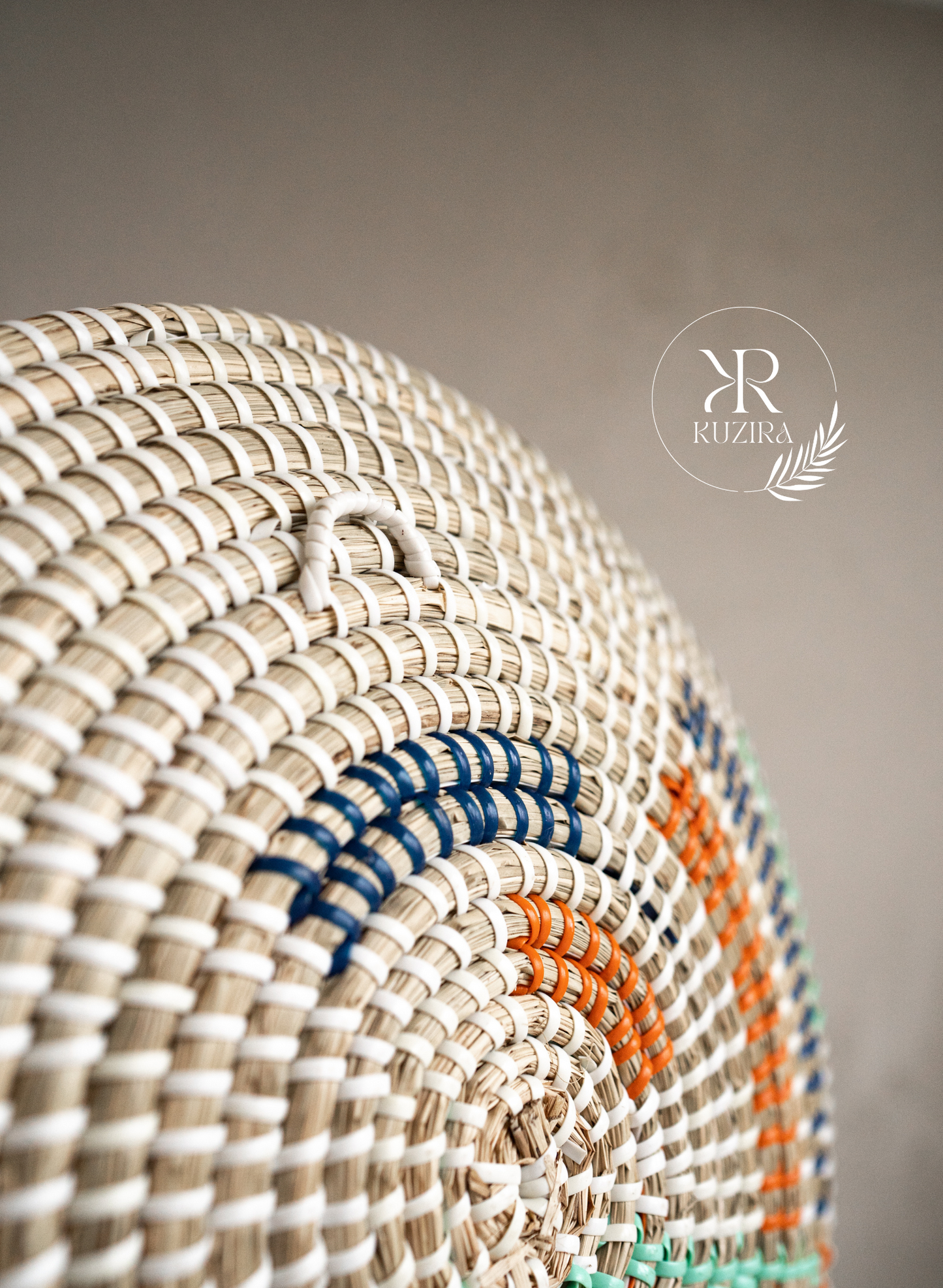 Wandteller aus Seegrass - Die zwei Unikate