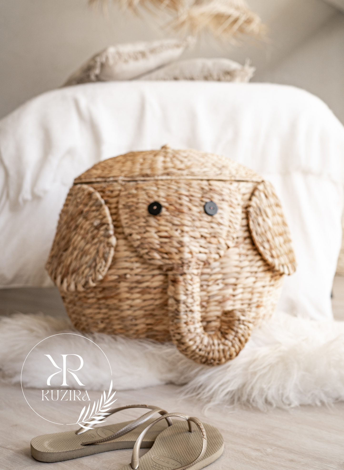 Aufbewahrungskorb mit Deckel - Der Große