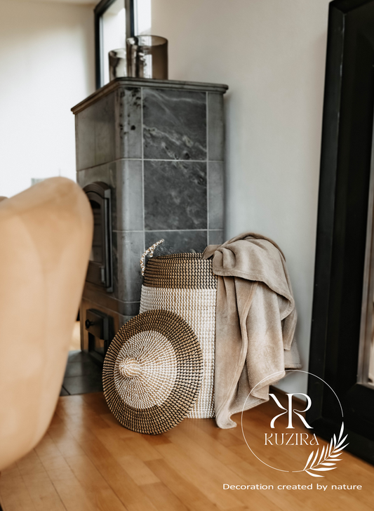 Aufbewahrungskorb mit Deckel - Der Savannenhüter