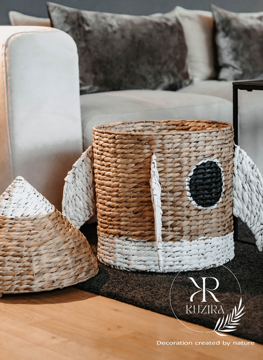 Aufbewahrungskorb mit Deckel - Der Weltraumflitzer